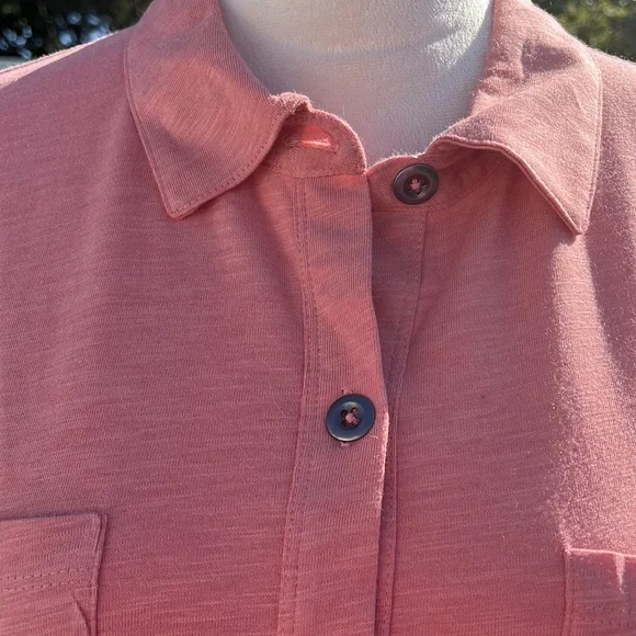 Style&Co casual shirt, button down, very soft great fall color - Picture 3 of 6